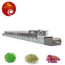 High Efficiency Leaf Curing Drying Color Protection Microwave Professional Equipment